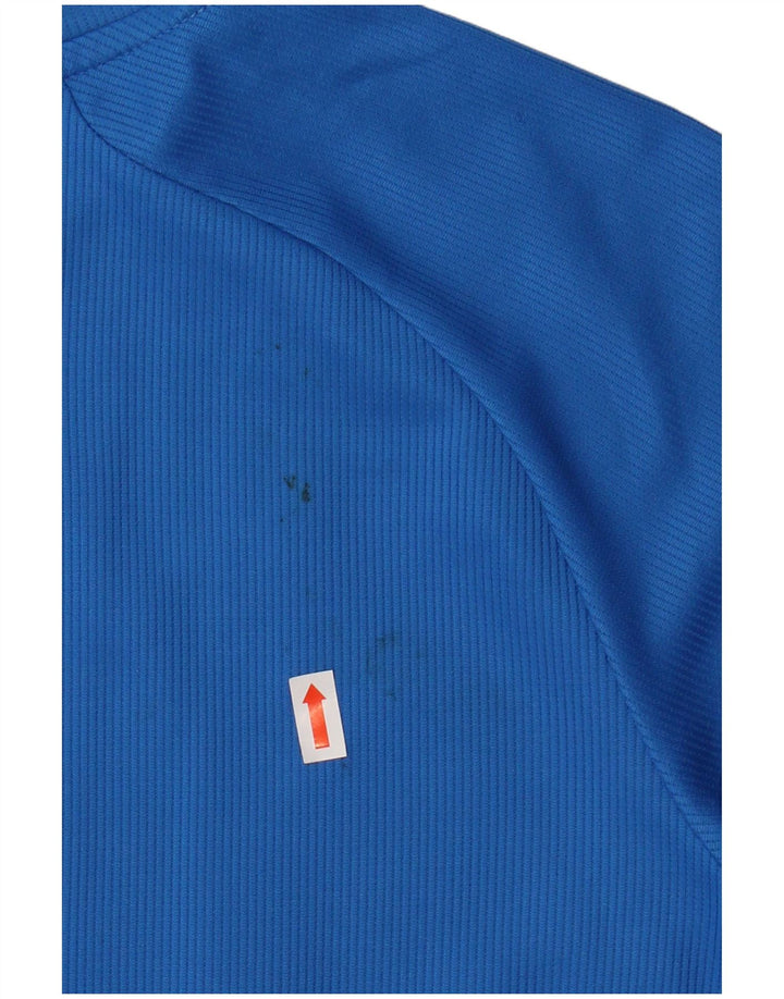 PUMA Boys Italia Graphic T-Shirt Top 11-12 Years Blue Polyester