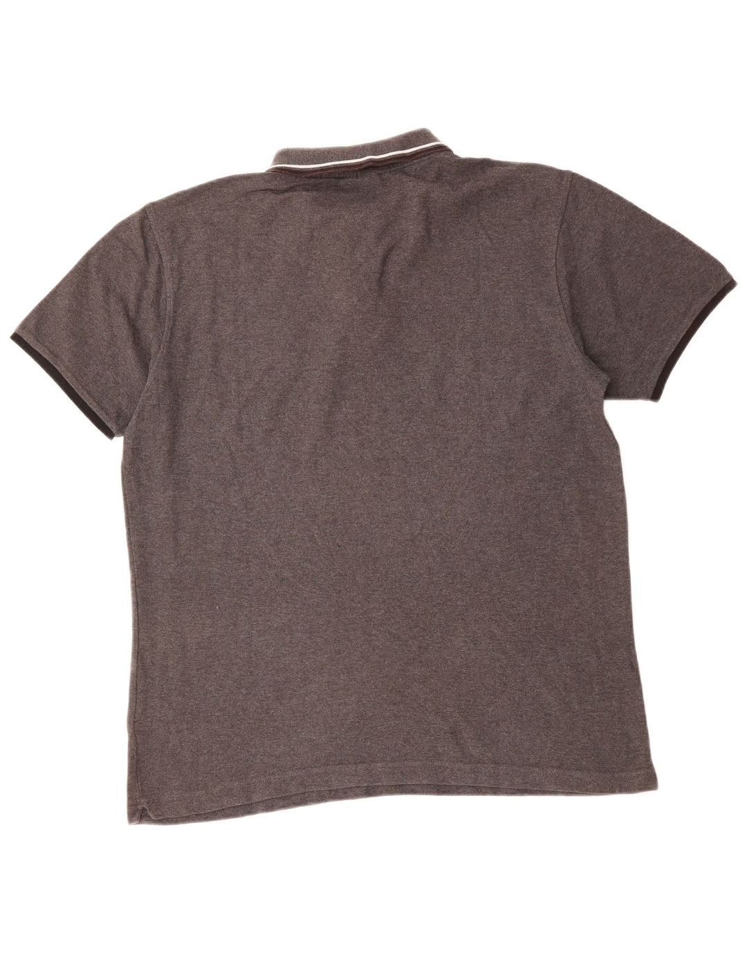 Camisa polo masculina FILA grande algodão cinza