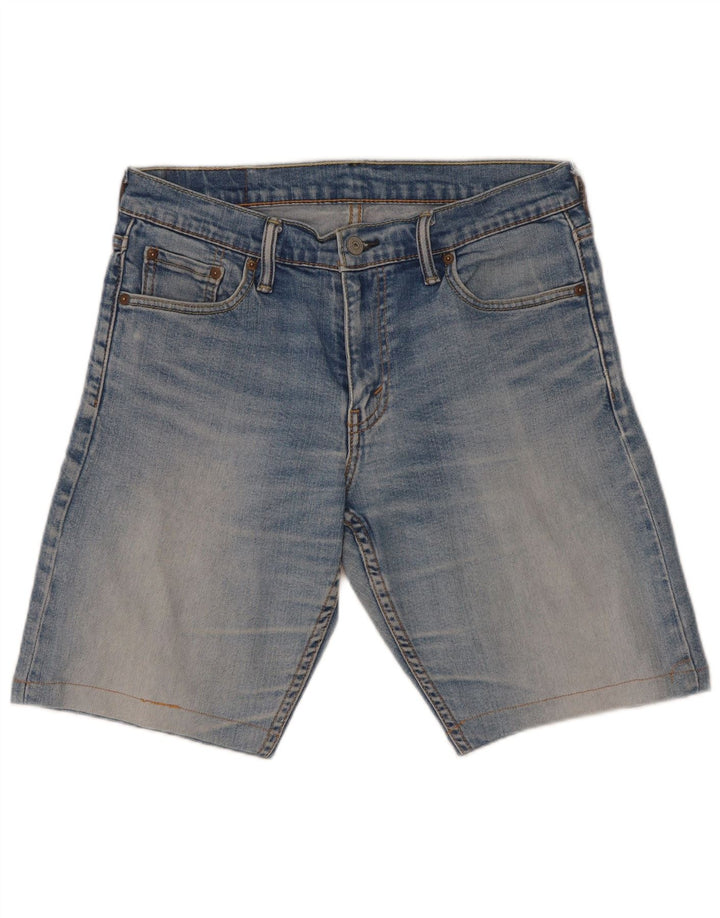 Shorts jeans masculino Levi's 504 W30 azul médio