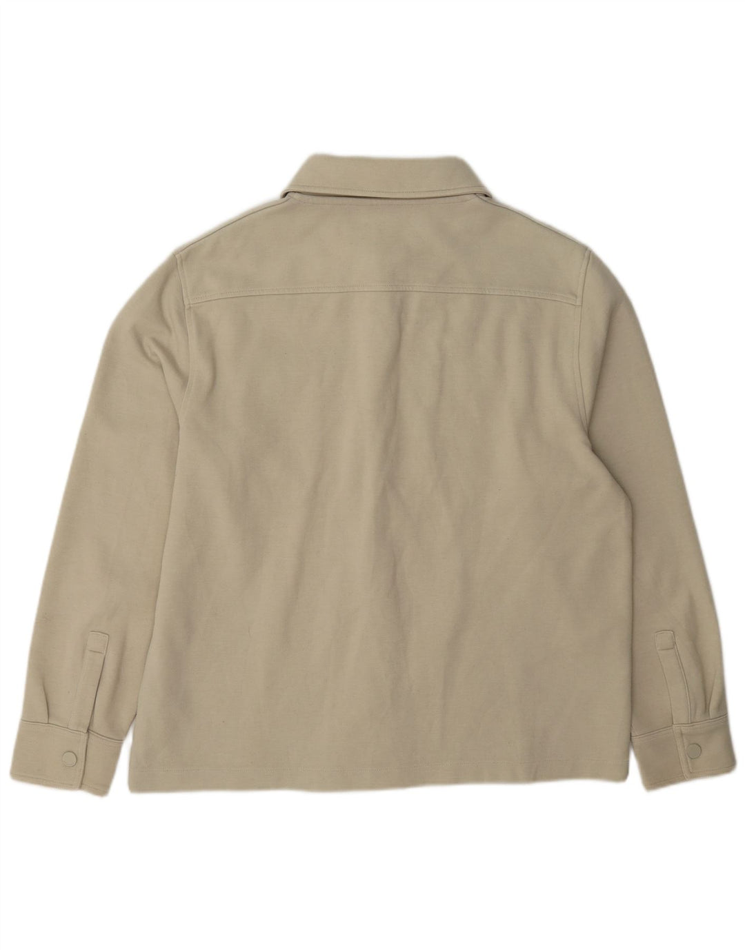 Jaqueta bomber masculina Marks & Spencer Autograph Reino Unido 40 grande poliéster bege