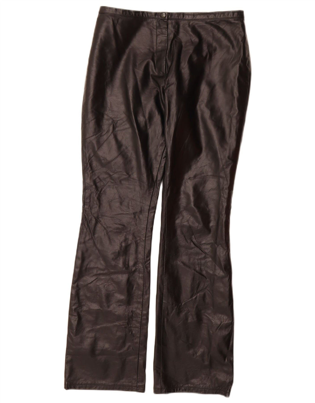 Calça casual feminina VINTAGE Bootcut US 9 médio W28 L30 preta