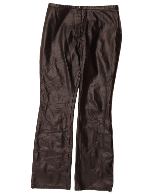 Calça casual feminina VINTAGE Bootcut US 9 médio W28 L30 preta