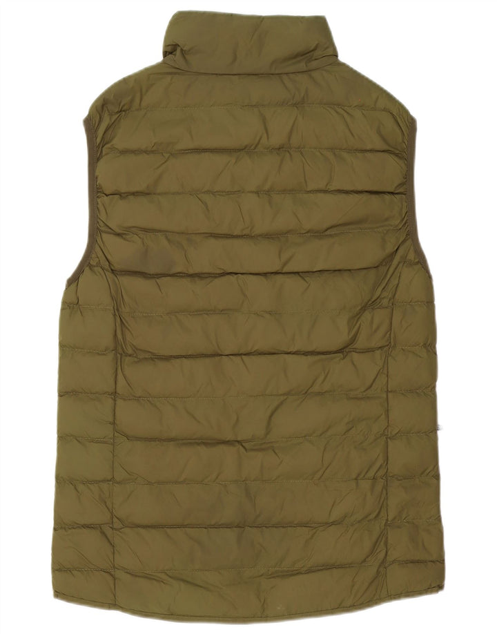 Colete acolchoado masculino Jack Wills UK 38 nylon verde médio