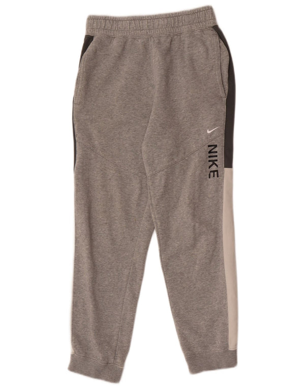 Calça de treino Nike Boys Joggers 12-13 anos grande cinza colorblock