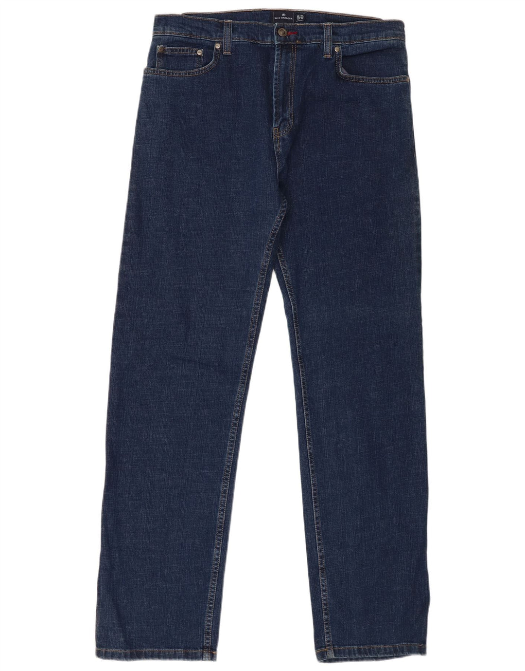 Jeans Marks & Spencer Masculino Blue Harbor Straight W34 L33 Azul Algodão