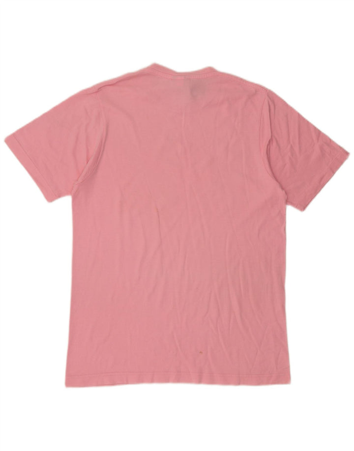 Camiseta Nike masculina gráfica Top médio algodão rosa