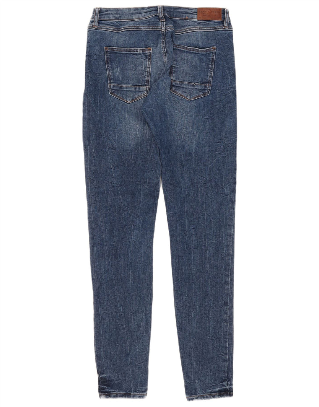Calça jeans skinny feminina Esprit W30 L30 azul algodão