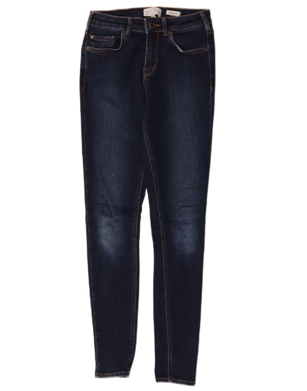 Jeans skinny feminino Jack & Jones W26 L28 azul marinho poliéster