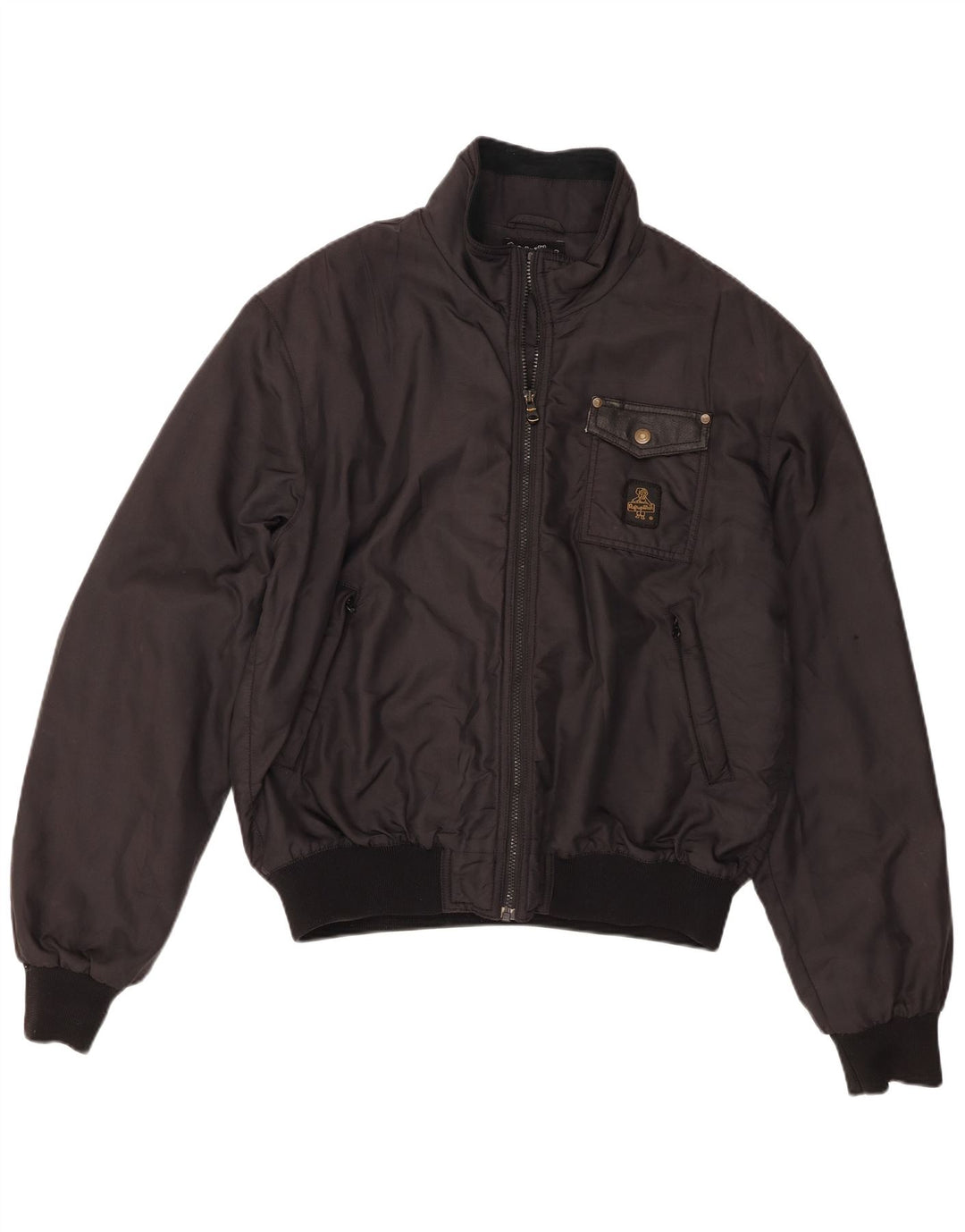 Jaqueta bomber masculina Refrigiwear UK 42 XL preta poliamida