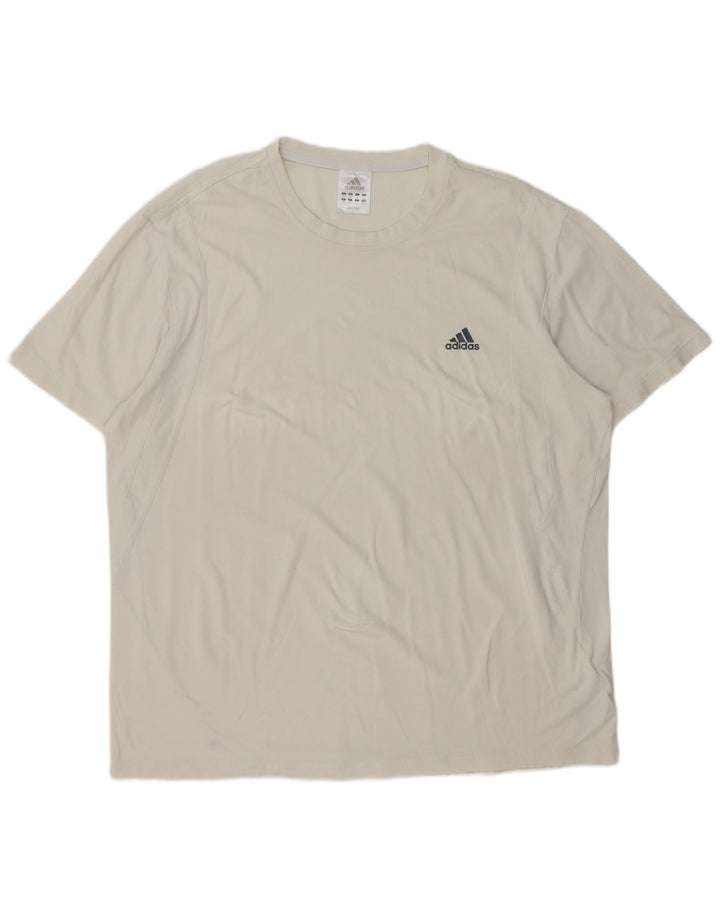 Camiseta masculina Adidas Top 2XL algodão branco