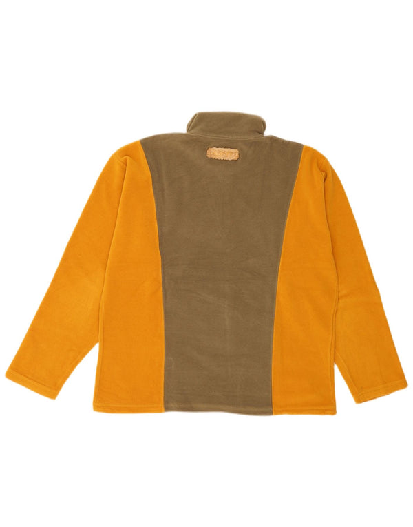 Sportful feminino gráfico velo jumper IT 48 XL amarelo colorblock esportes