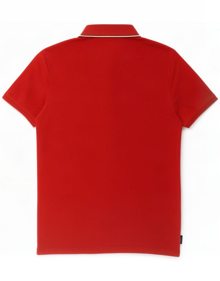 Camisa polo masculina Ted Baker tamanho 3 vermelho médio