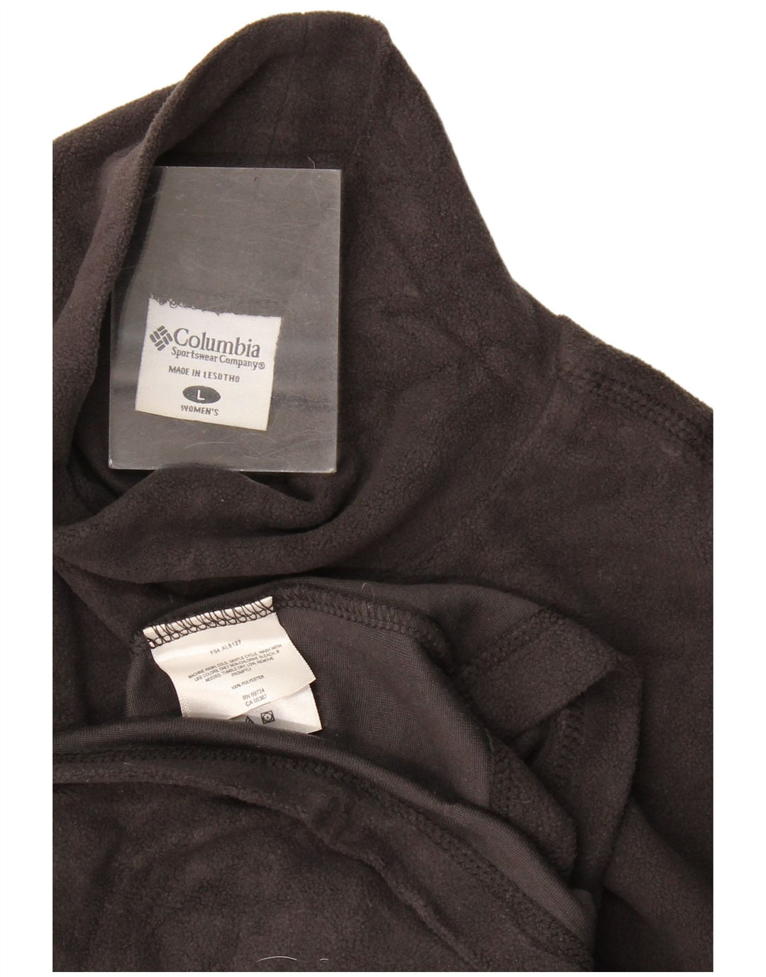 Suéter de lã feminino Columbia UK 16 grande poliéster preto