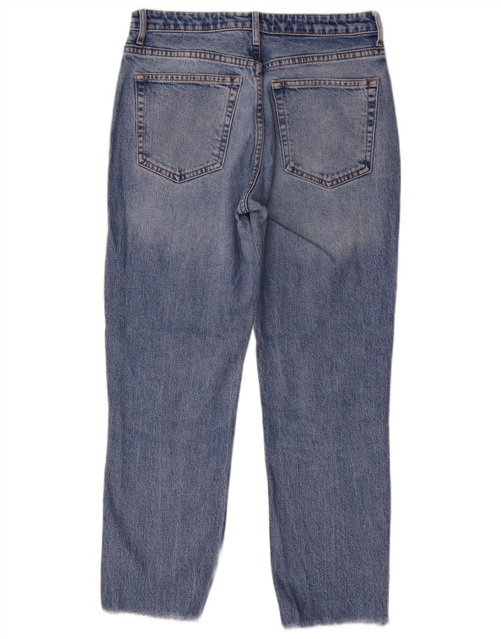 Jeans retos femininos Topshop W30 L26 azul poliéster