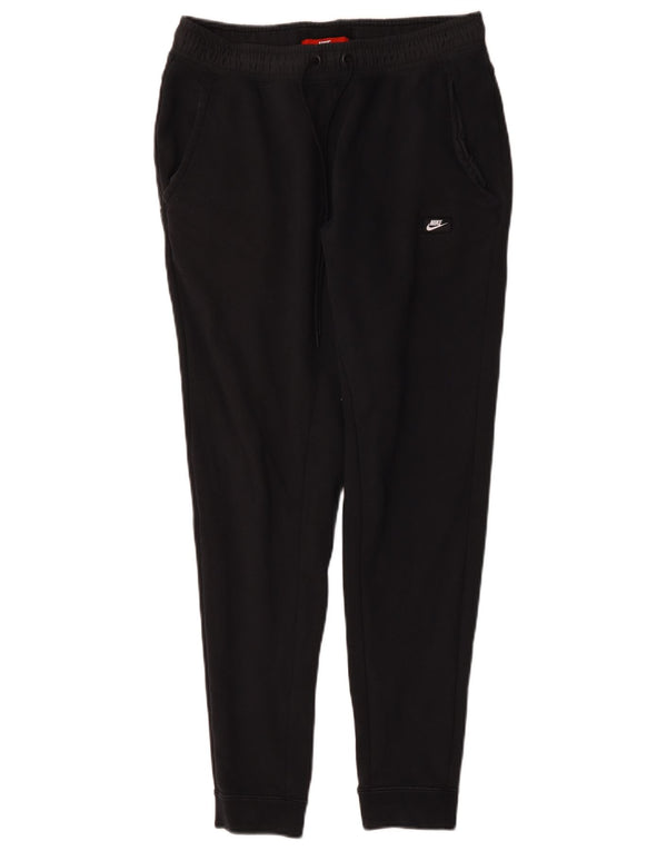 Nike Mens Treino Calças Joggers Médio Algodão Preto