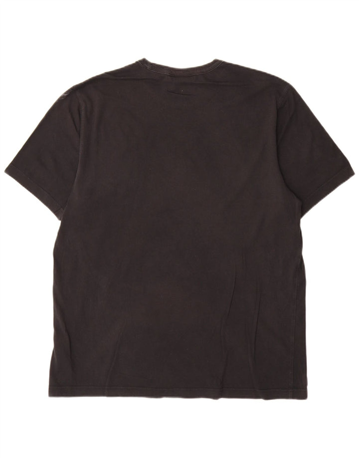 Camiseta gráfica masculina Nike grande algodão preto