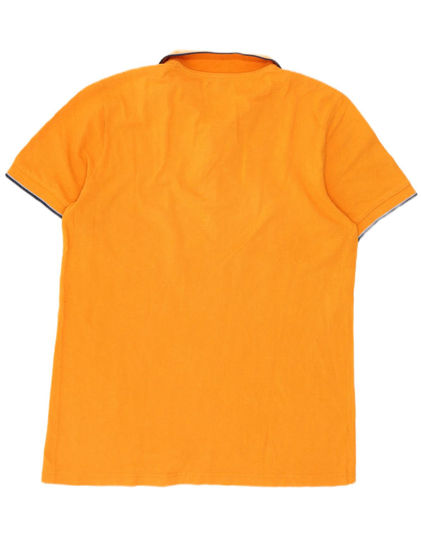 Kappa Mens Polo Shirt Large Orange