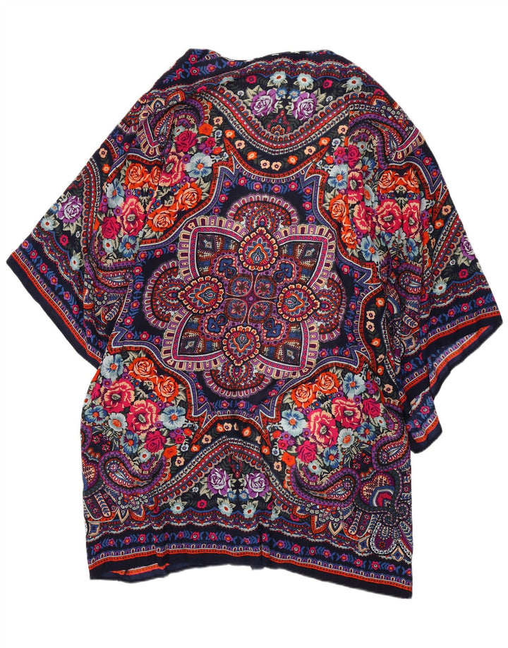 Cardigan feminino oversized de praia JOE BROWNS UK 18 XL multicolorido