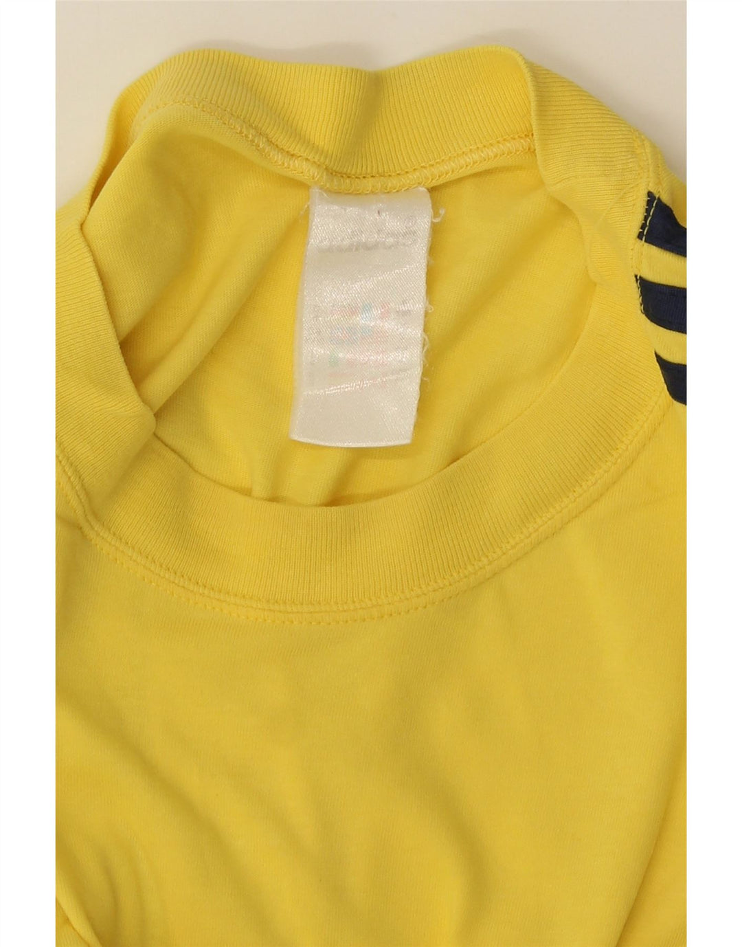Adidas Mens Camiseta Top Médio Amarelo