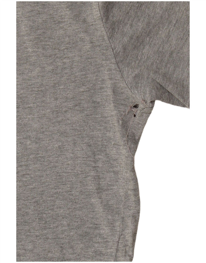 Puma Camiseta Masculina Graphic Top Pequeno Cinza