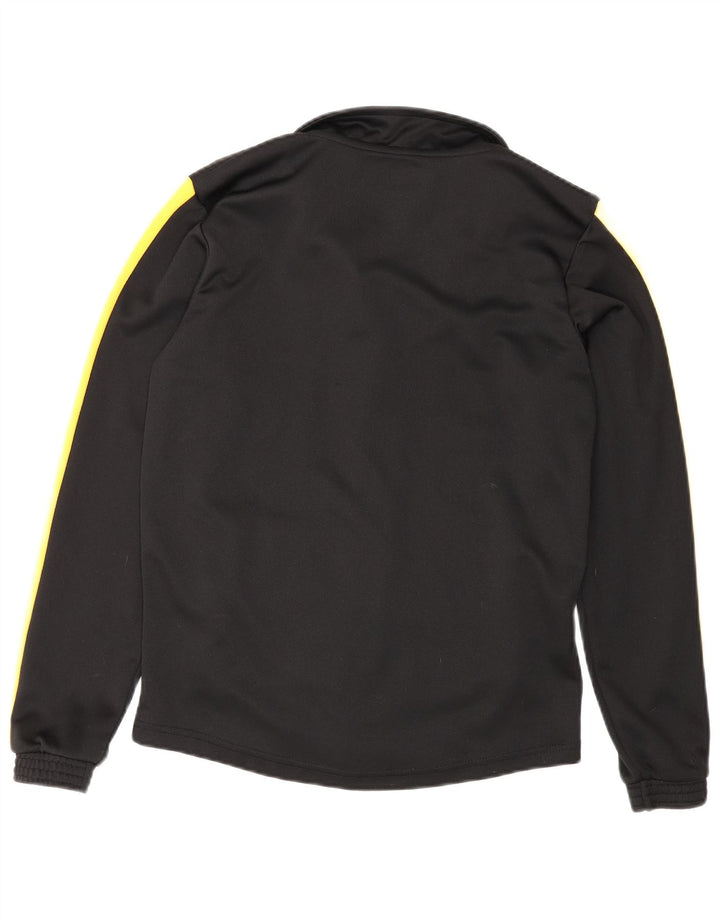 Jaqueta Kappa Boys Treino Top 13-14 Anos Preto Colorblock