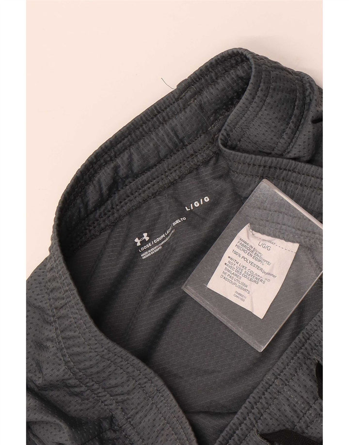 Under Armour Mens Sport Shorts Grande Poliéster Cinza
