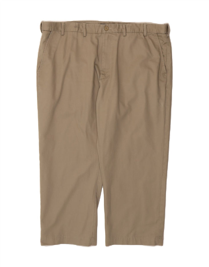 IZOD Mens Classic Fit Chino Trousers W44 L29 Khaki Cotton Vintage Izod and Second-Hand Izod from Messina Hembry 