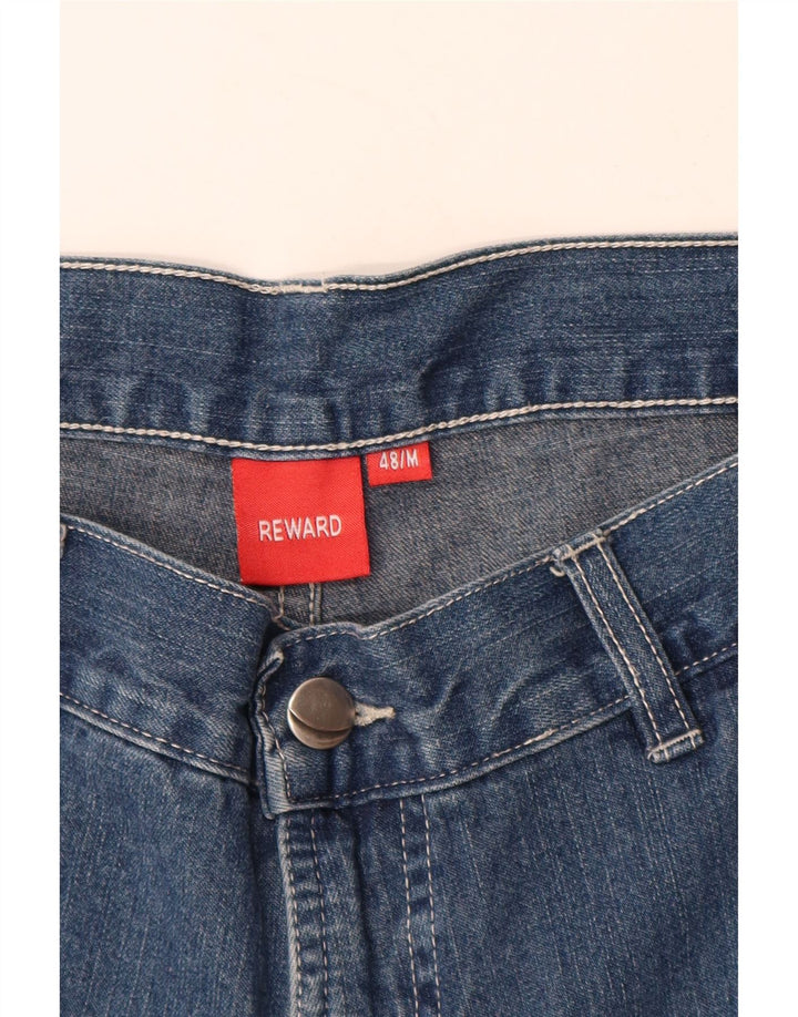 Shorts jeans cargo masculino REWARD IT 48 médio W32 azul marinho