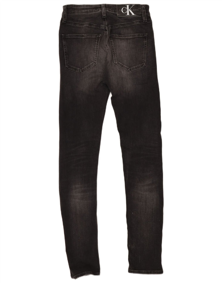 CALVIN KLEIN Calça Jeans Super Skinny Masculina W28 L32 Cinza