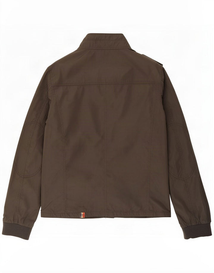 Jaqueta militar masculina Tommy Hilfiger Reino Unido 38 poliéster cáqui médio