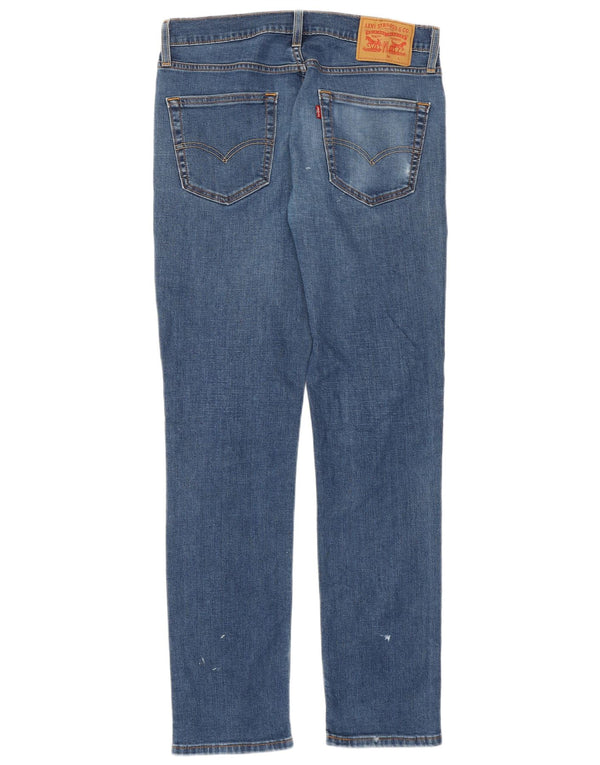 Calça Jeans Slim Feminina Levi's W32 L32 Azul Algodão