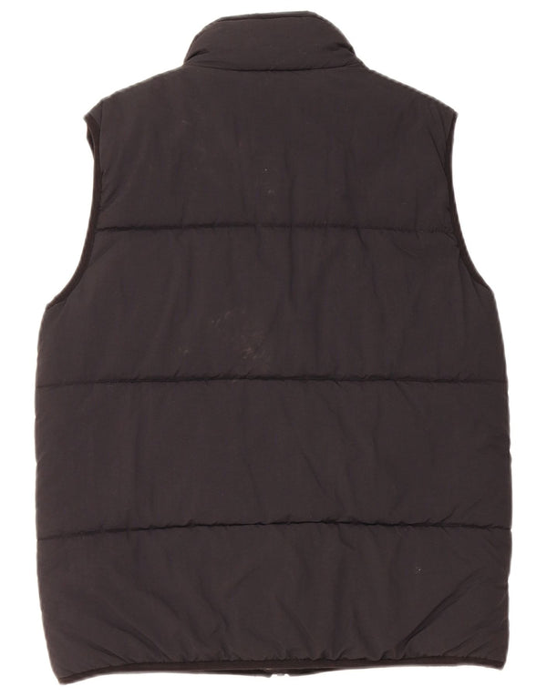 Colete acolchoado para meninos Lyle & Scott 15-16 anos preto colorblock nylon