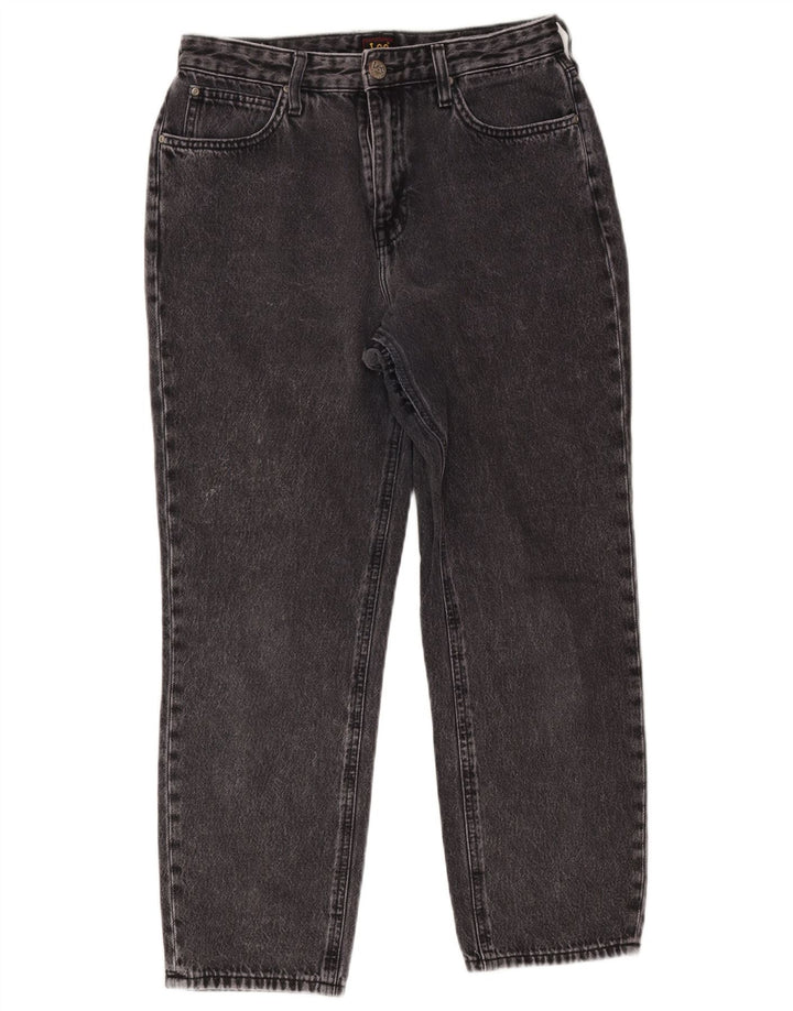 Lee Womens Carol Calça Jeans Cropped W28 L25 Algodão Cinza