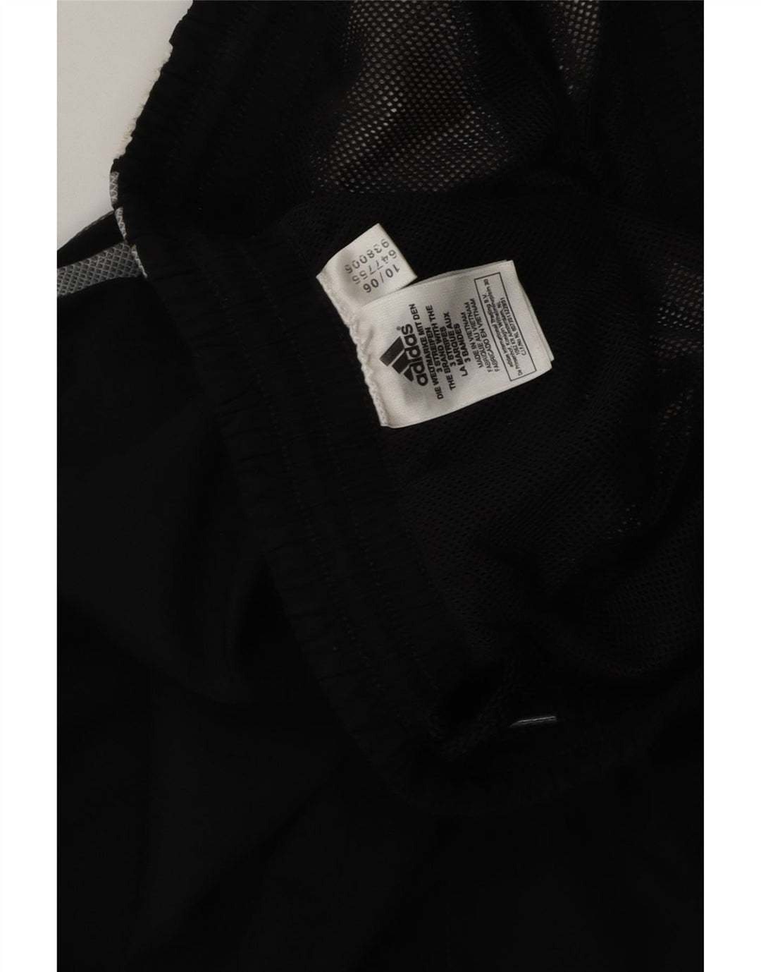 ADIDAS Mens Treino Calças Médio Preto Colourblock Poliéster