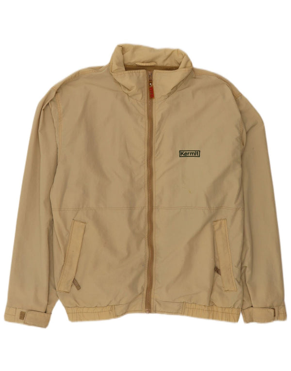 Jaqueta bomber masculina Slam UK 40 grande nylon bege