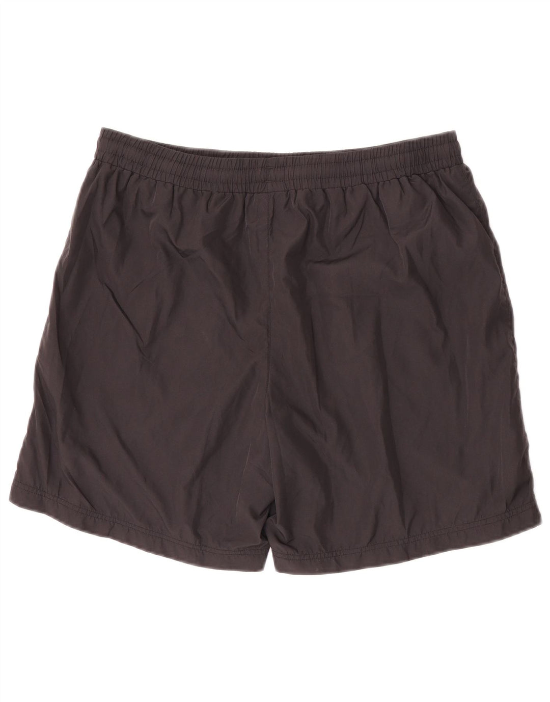 Shorts esportivos masculinos Kappa grande poliéster preto