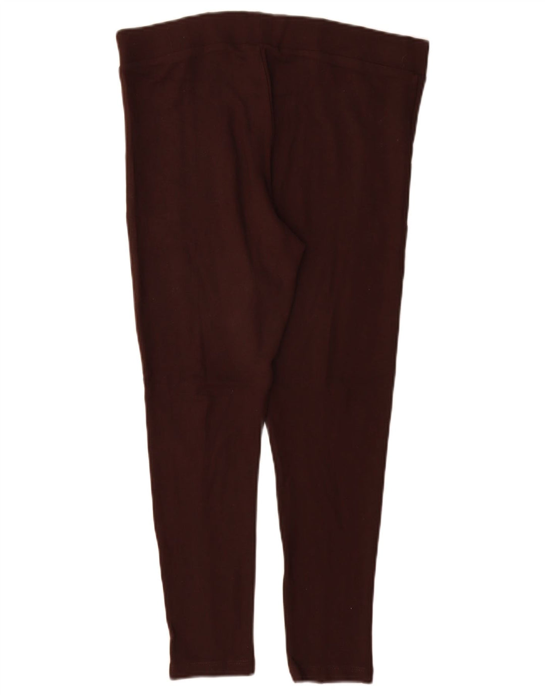 Leggings cropped feminino Marks & Spencer Reino Unido 12 viscose marrom médio