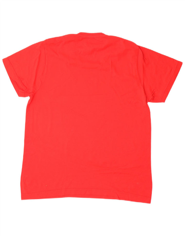 Camiseta Adidas Masculina Graphic Top Grande Vermelho