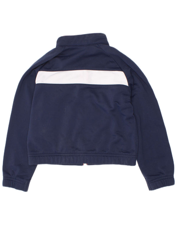 Jaqueta Nike Boys Tracksuit Top 3-4 Anos XS Azul Marinho Colorblock Poliéster