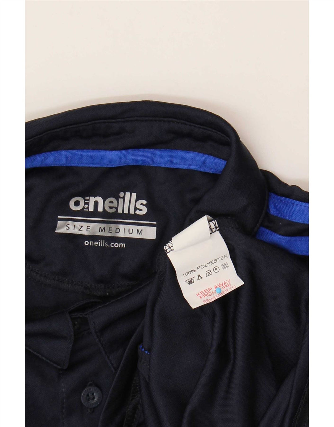 Camisa polo masculina O'Neills médio azul marinho poliéster colorblock