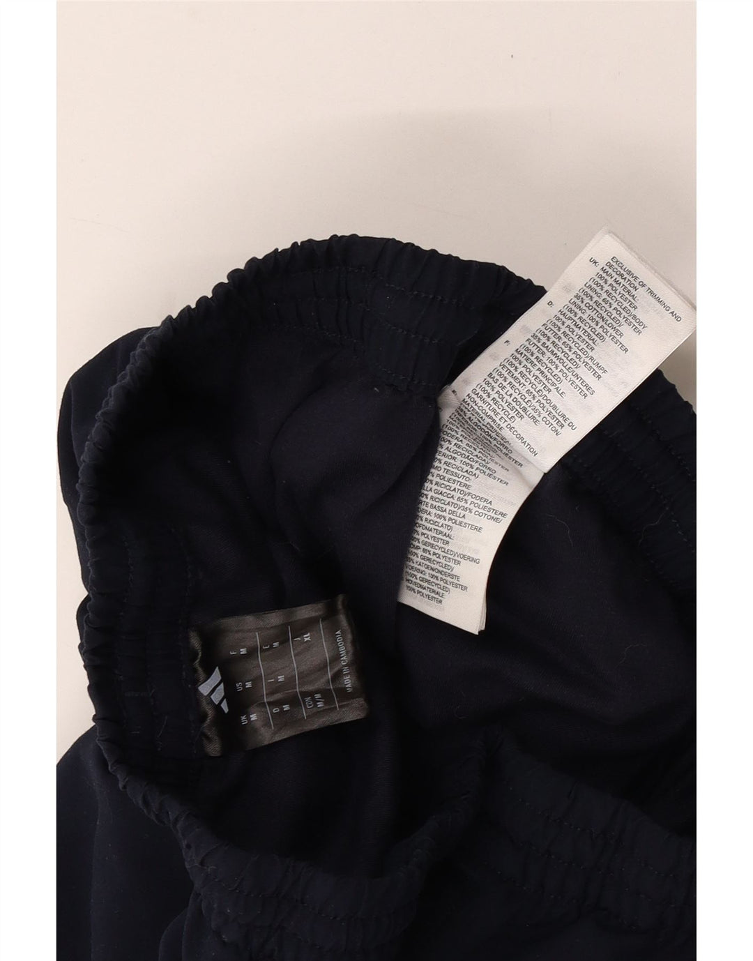 Adidas Feminino UK 14 Médio Azul Marinho Poliéster