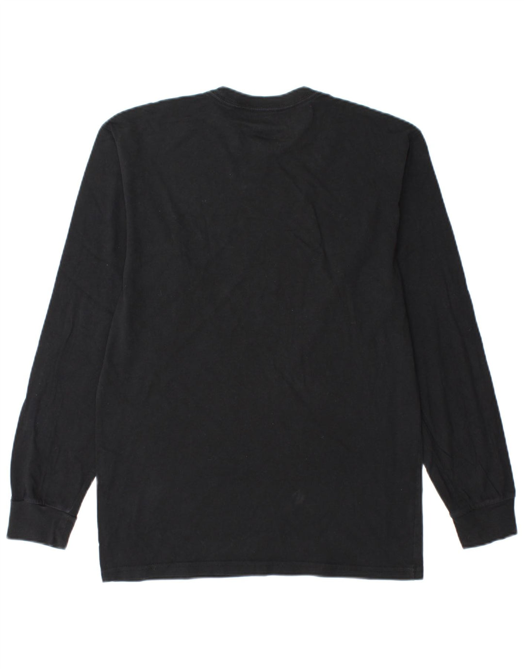 VANS Masculino Classic Fit Graphic Top Manga Longa Médio Algodão Preto