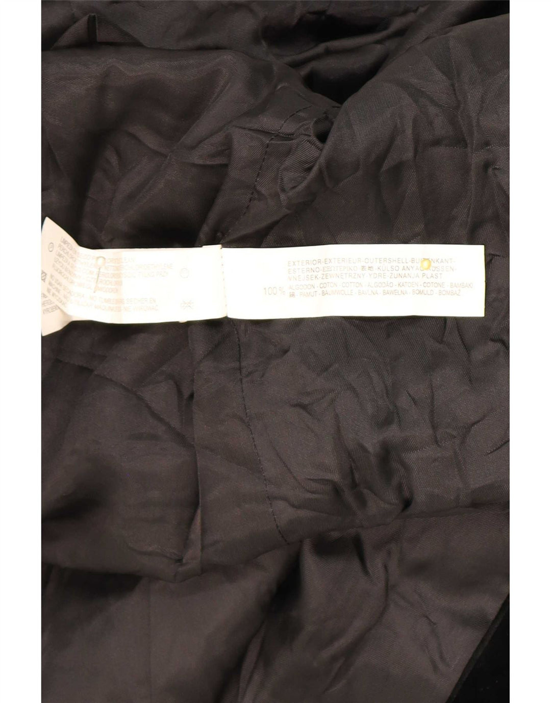 Jaqueta blazer masculina de veludo com 2 botões Zara EU 50 algodão preto médio