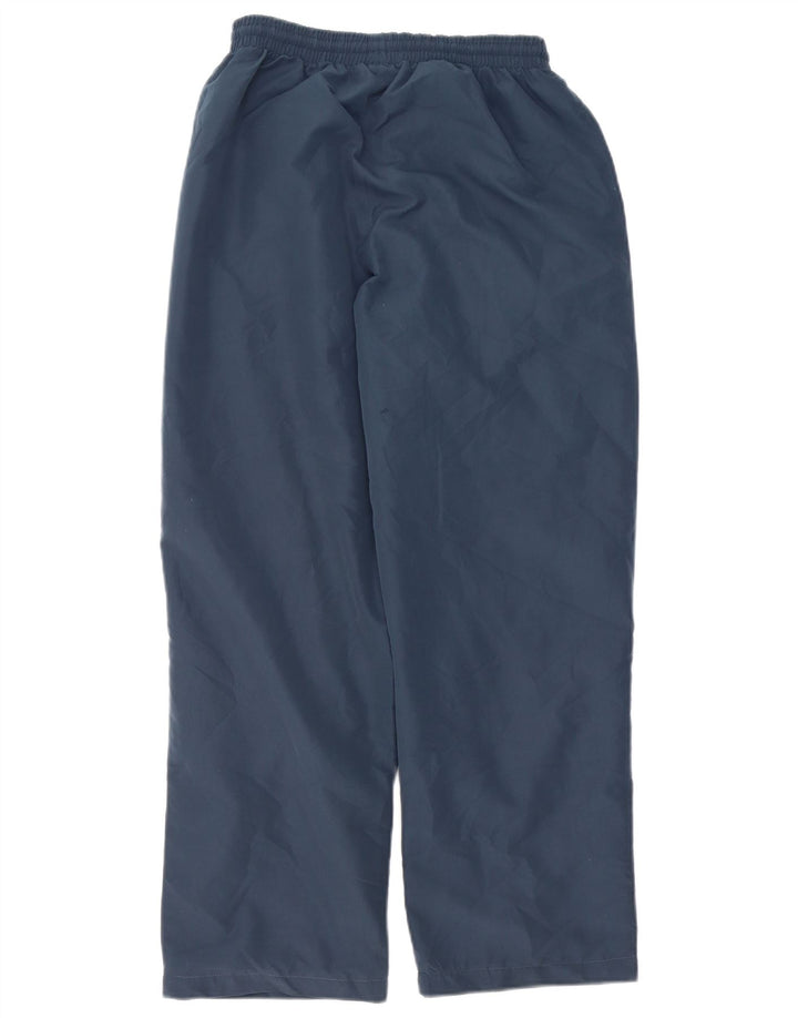 Calça de treino masculina Reebok pequena azul marinho poliéster