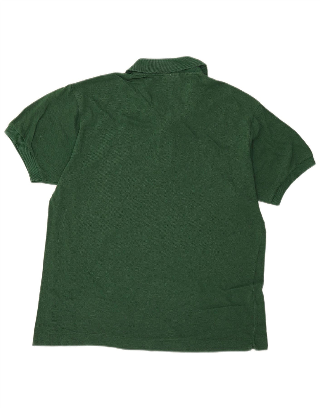 Camisa polo masculina Lacoste tamanho 5 grande algodão verde