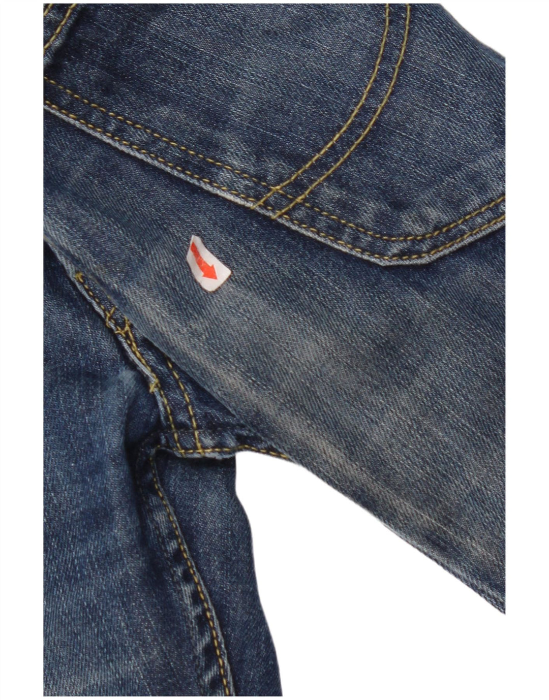 LEE Masculino Knox Straight Jeans W32 L34 Azul Marinho Algodão