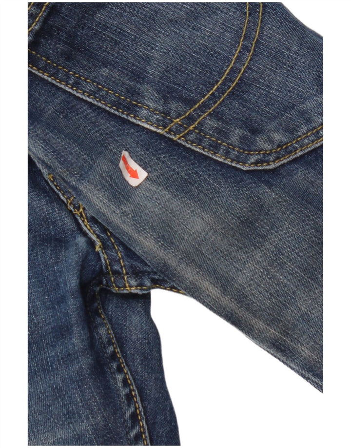 LEE Masculino Knox Straight Jeans W32 L34 Azul Marinho Algodão