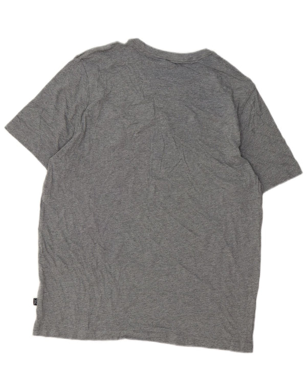 Puma Camiseta Masculina Graphic Top Grande Cinza