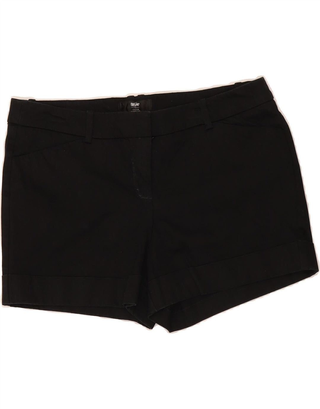 MOSSIMO Womens Casual Shorts US 12 Large W32  Black Cotton Vintage Mossimo and Second-Hand Mossimo from Messina Hembry 