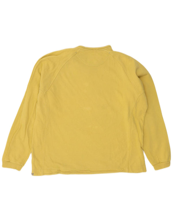 Champion Mens Moletom Jumper XL Amarelo Algodão
